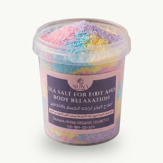 أملاح ديتوكس — استرخاء عميق وتنقية الجسم والقدمين