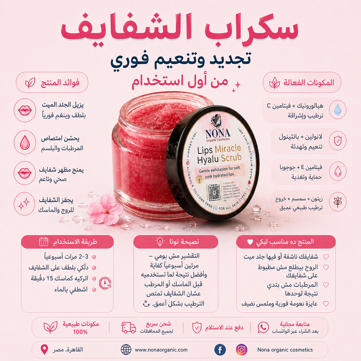 🚨 مجموعة الإنقاذ السريع لشفاه مثالية في خطوتين ✨